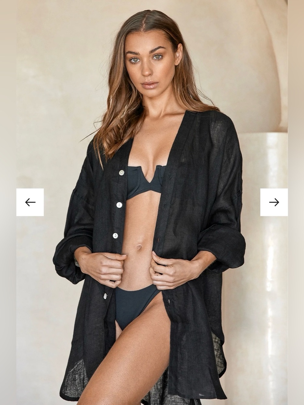 Monday Swimwear Barcelona Tunic in Black